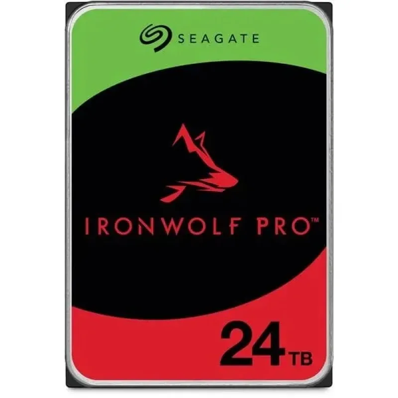 Seagate ST24000NT002 IronWolf Pro 24TB 7200RPM 6Gb/s SATA 512MB Cache 3.5-Inch Hard Drive