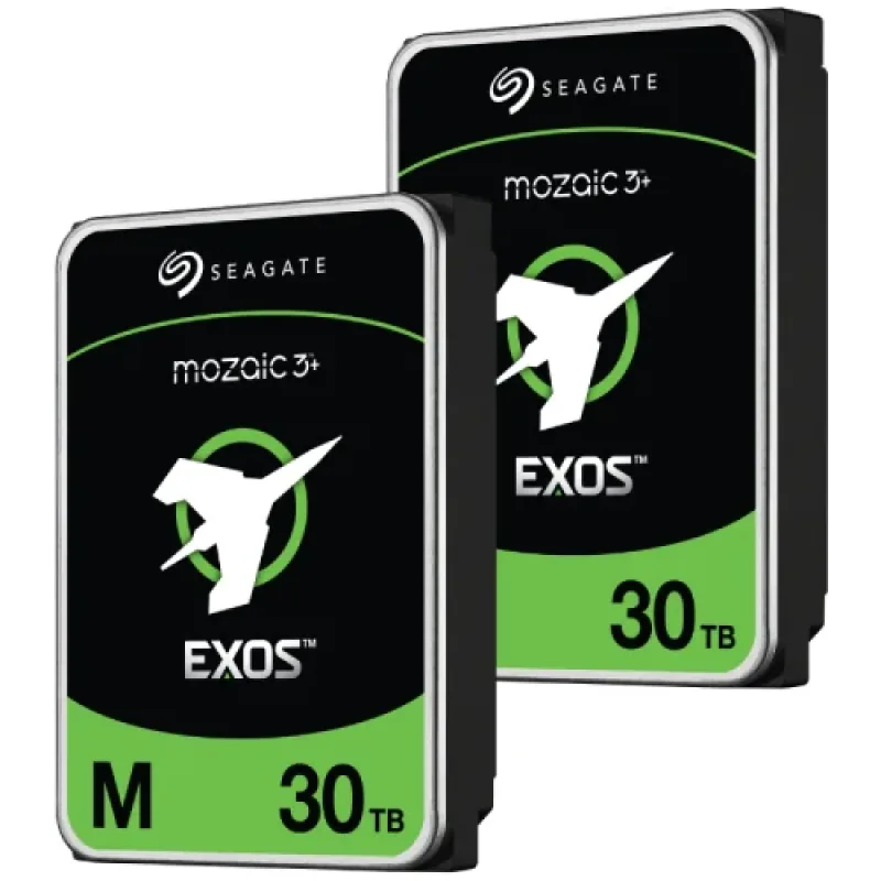 Seagate ST30000NM004K Exos M 30TB 7200RPM 6Gb/s SATA 512e 3.5-Inch Hard Drive