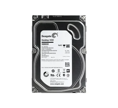 ST3000DM002 - Seagate DESktop HDD BarraCuda 3TB 7200RPM SATA 6Gb/s 64MB Cache 3.5-inch Hard Drive with SEC