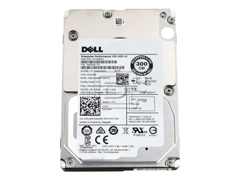 ST300MP0006 - Seagate Performance 15K 300GB 15000RPM SAS 12Gb/s 256MB Cache 2.5-inch Hard Drive