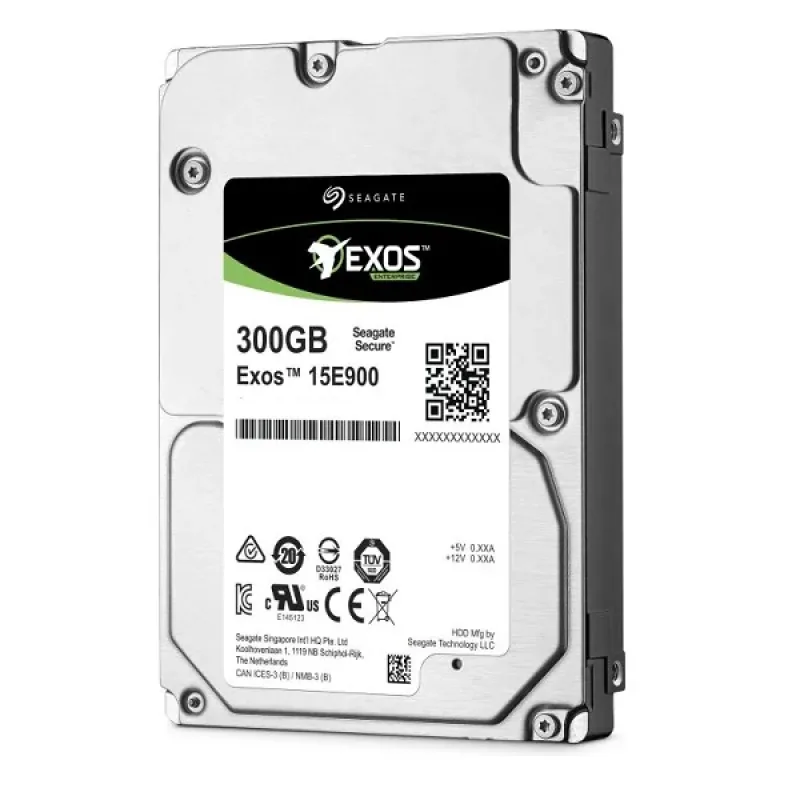 Seagate ST300MP006 Exos 15E900 300GB 15000RPM SAS 12Gb/s 256MB Cache 2.5-Inch Hard Drive. In Stock