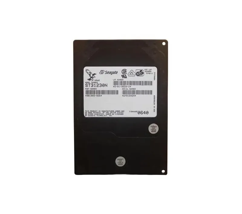 ST31230N - Seagate 1GB 5400RPM Fast SCSI 512KB Cache 50-Pin 3.5-inch Hard Drive
