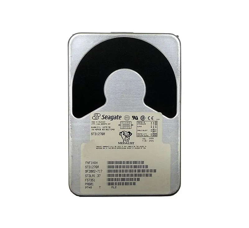 ST31276A - Seagate Medalist 1276 1.28GB 4500RPM ATA/IDE 64KB Cache 3.5-inch Hard Drive