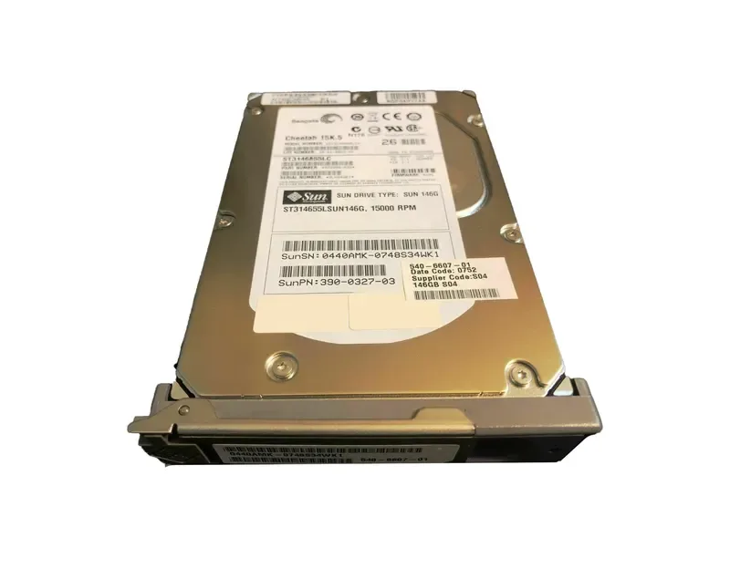 ST314655LSUN146G - Sun 146GB 15000RPM Ultra-320 SCSI LVD Hot-Pluggable 80-Pin 3.5-inch Hard Drive