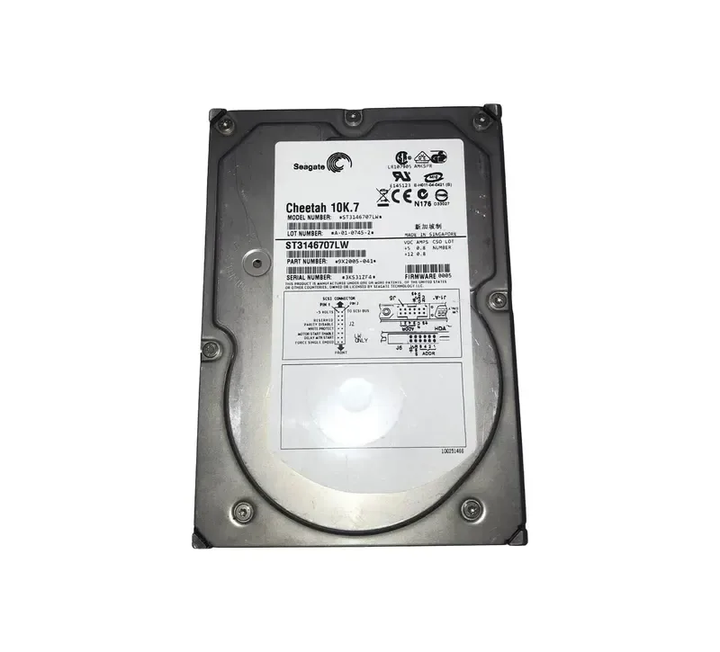 ST3146707LW - Seagate Cheetah 146GB 10000RPM Ultra-320-68-Pin SCSI 8MB Cache 3.5-inch Hard Drive