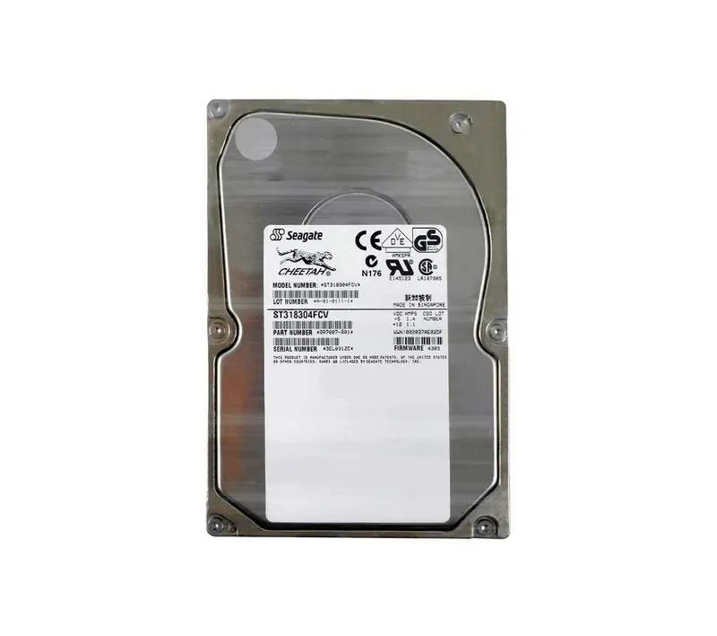 ST318304FCV - Seagate Cheetah 36LP 18.4GB Fibre Channel 10000RPM 16MB Cache Hot Swappable 3.5-inch Hard Drive