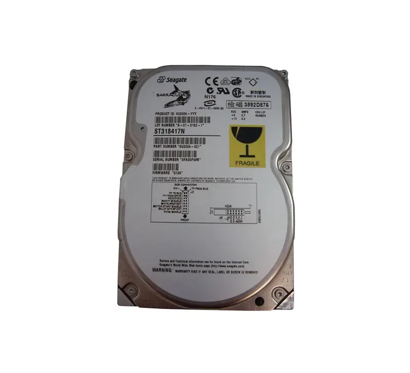 ST318417N - Seagate BarraCuda 18.4GB 7200RPM Ultra- SCSI 2MB Cache 3.5-inch Hard Drive