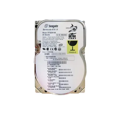 ST320414A - Seagate BarraCuda 20GB 7200RPM ATA-100 2MB Cache 3.5-inch Hard Drive