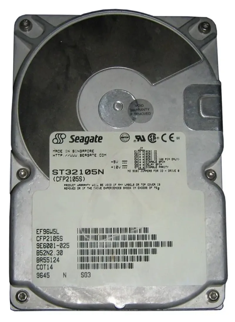 ST32105N - Seagate 2GB 5400RPM Fast SCSI 3.5-inch Hard Drive