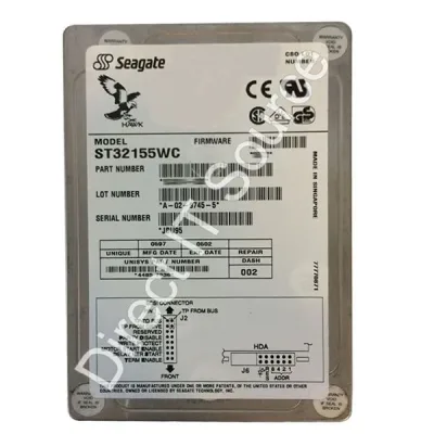 ST32155WC Seagate Hawk 2.1GB 5400RPM Ultra Wide