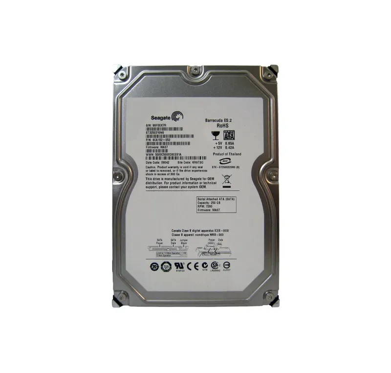 ST3250310NS - Seagate BarraCuda ES.2 250GB 7200RPM SATA 3Gb/s 32MB Cache 3.5-inch Hard Drive