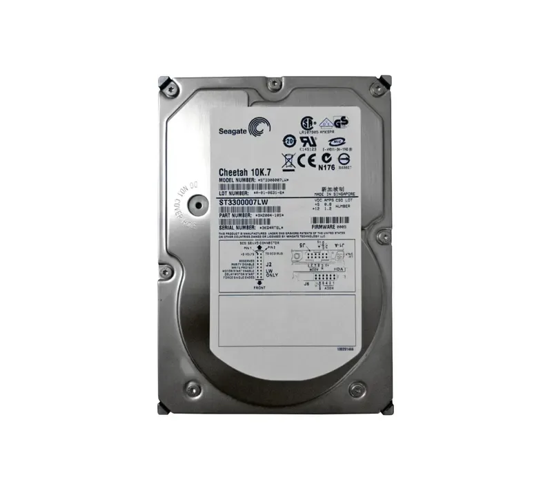 ST3300007LW - Seagate Cheetah 300GB 10000RPM Ultra320 SCSI 8MB Cache 68-Pin 3.5-inch Hard Drive