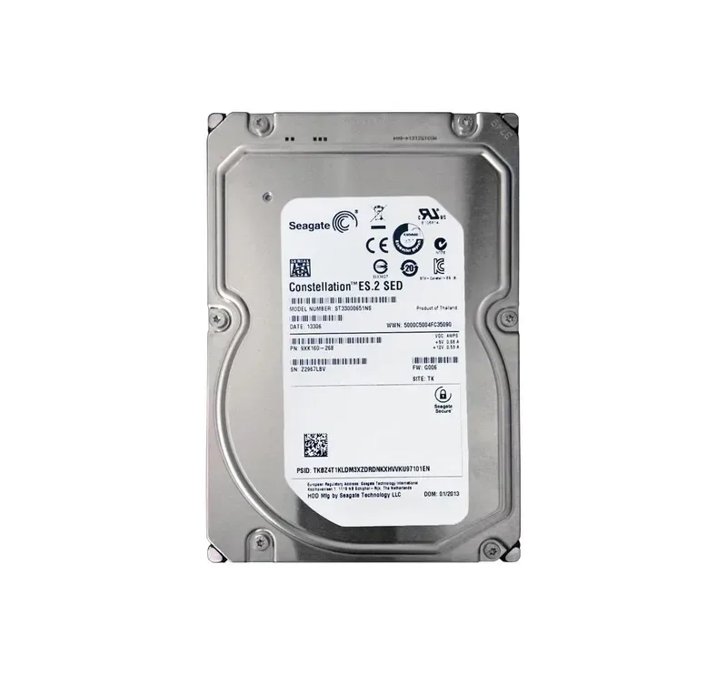 ST33000651NS - Seagate Constellation ES.2 3TB 7200RPM SATA 6Gb/s 64MB Cache 3.5-inch Hard Drive