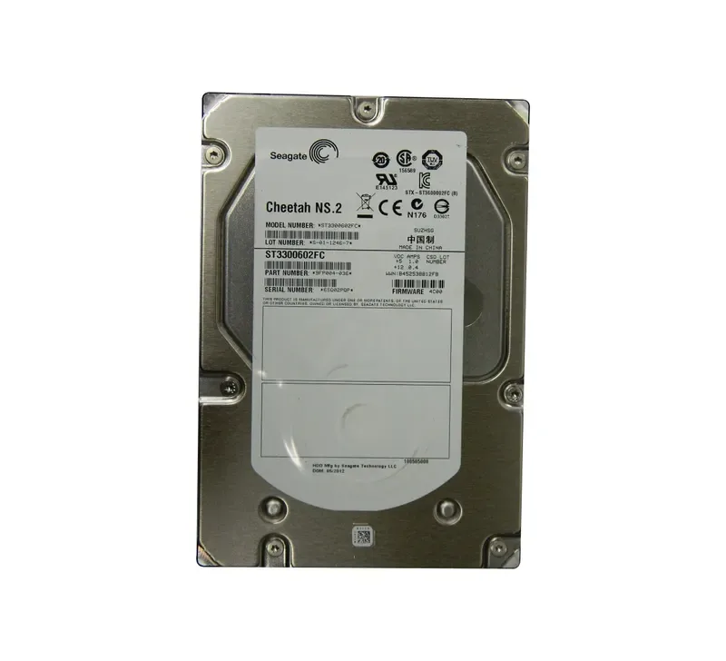 ST3300602FC - Seagate Cheetah NS.2 300GB 10000RPM Fibre Channel 4Gb/s 16MB Cache 3.5-inch Hard Drive