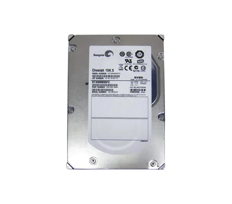 ST3300655FC - Seagate Cheetah 15K.5 300GB 15000RPM Fibre Channel 4Gb/s 16MB Cache 3.5-inch Hard Drive