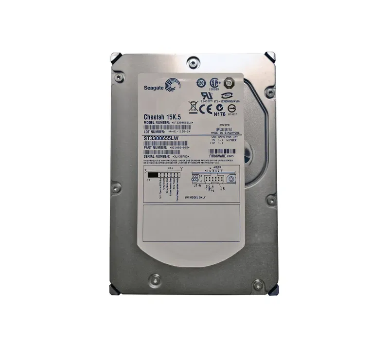 ST3300655LW - Seagate Cheetah 300GB 15000RPM 68 -Pin Ultra320 SCSI 16MB Cache 3.5-inch Hard Drive
