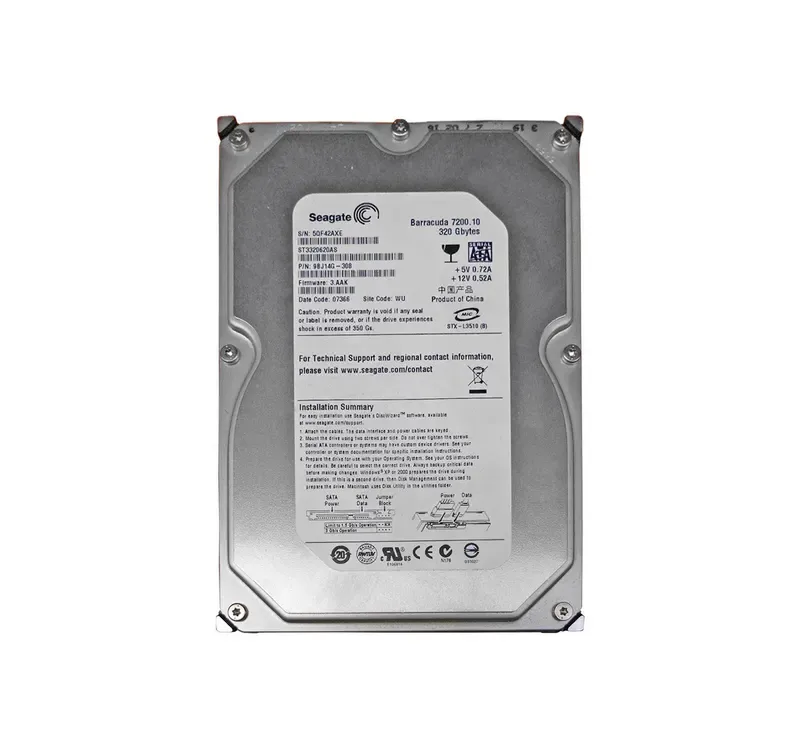 ST3320620AS - Seagate BarraCuda 320GB 7200RPM SATA 3Gb/s 16MB Cache 3.5-inch Hard Drive