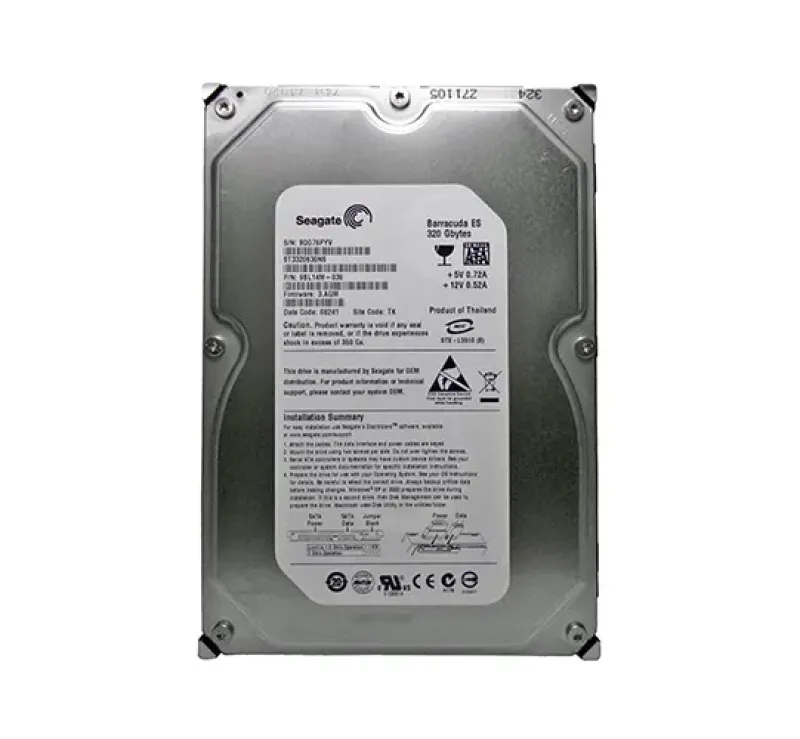 ST3320630NS - Seagate BarraCuda ES 320GB 7200RPM SATA 16MB Cache 3.5-inch Hard Drive