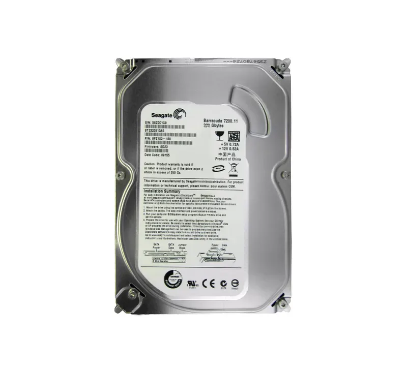 ST3320813AS - Seagate BarraCuda 320GB 7200RPM SATA 3Gb/s NCQ 8MB Cache 3.5-inch Hard Drive