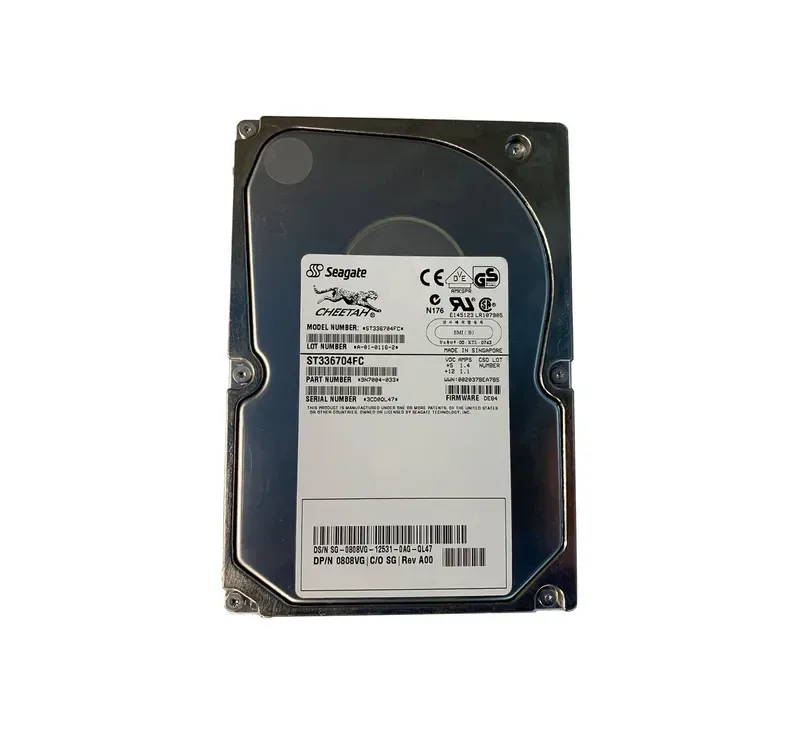 ST336704FC-1 - Seagate Cheetah 36LP 36.7GB 10000RPM Fibre Channel 2Gb/s 4MB Cache 3.5-inch Hard Drive