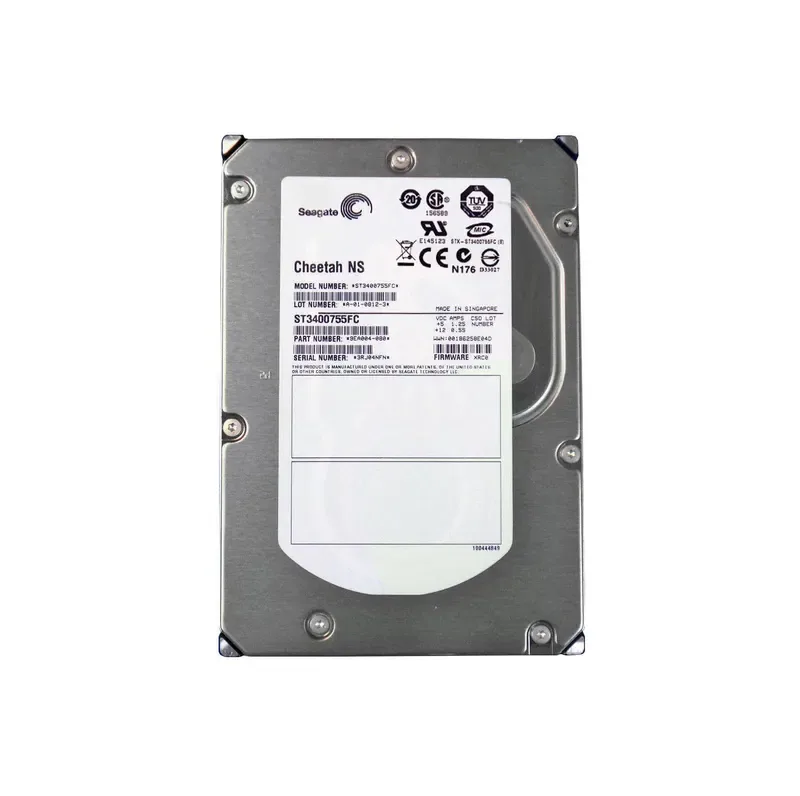 ST3400755FC - Seagate Cheetah NS 400GB 10000RPM Fibre Channel 4Gb/s 16MB Cache 3.5-inch Hard Drive