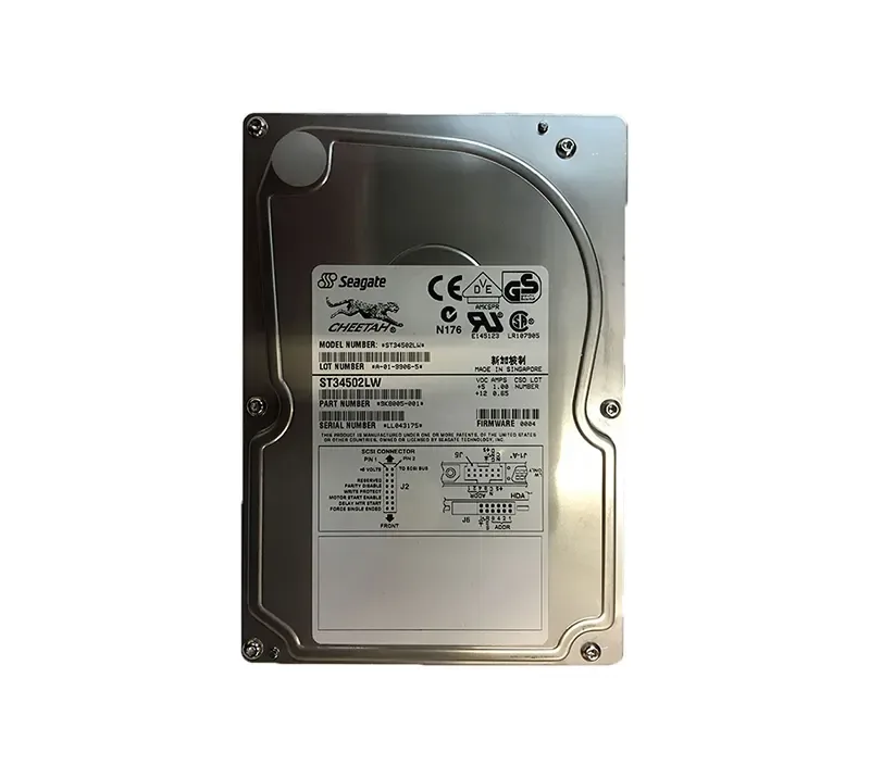 ST34502LW - Seagate Cheetah 9LP 4.55GB 10K U80 68Pin SE/LVD SCSI Hard Drive