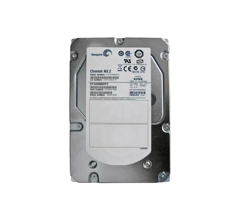 ST3450802FC - Seagate Cheetah NS.2 450GB Fibre Channel 4Gb/s 3.5-inch SAN Hard Drive
