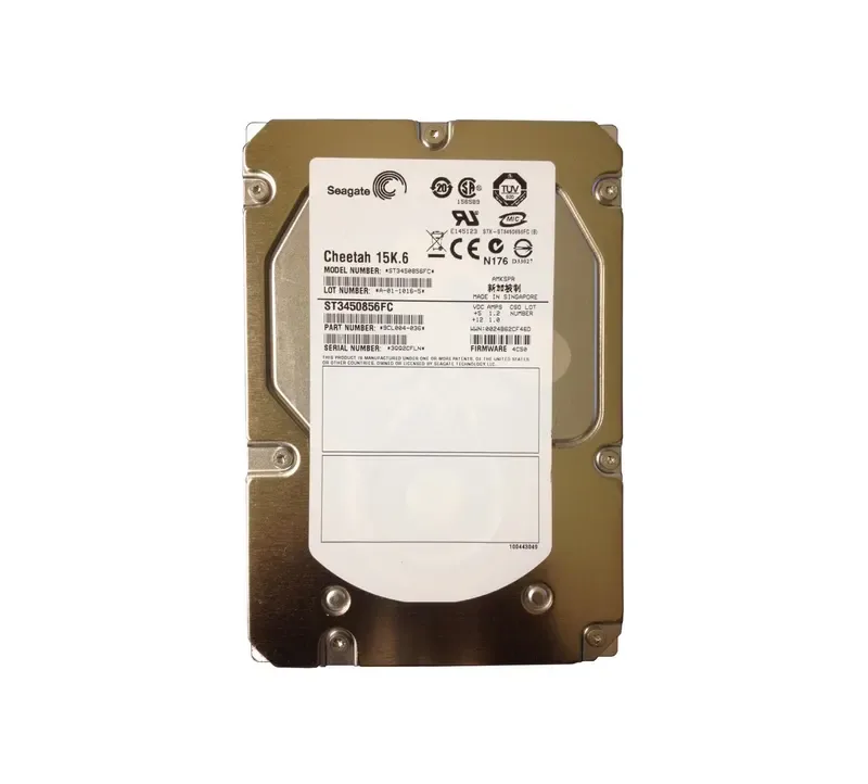 ST3450856FC - Seagate Cheetah 450GB 15000RPM Fibre Channel 16MB Cache 3.5-inch Hard Drive