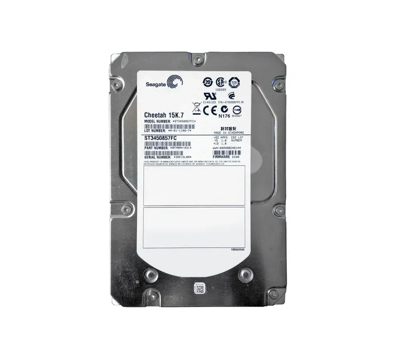 ST3450857FC - Seagate Cheetah 450GB 15000RPM Fibre Channel 4Gb/s 16MB Cache 3.5-inch Hard Drive