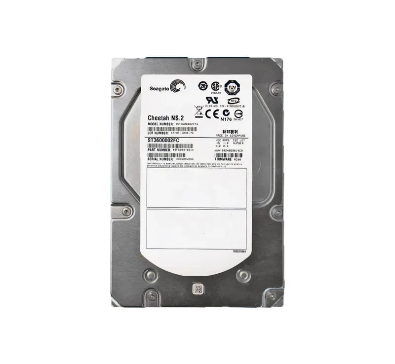 ST3600002FC - Seagate Cheetah NS.2 600GB 10000RPM 4Gb/s 16MB Cache Fibre Channel 3.5-inch Hard Drive