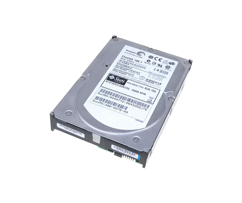 ST373207LSUN72G - Sun 73GB 10000RPM Ultra-320 SCSI LVD Hot-Pluggable 80-Pin 3.5-inch Hard Drive