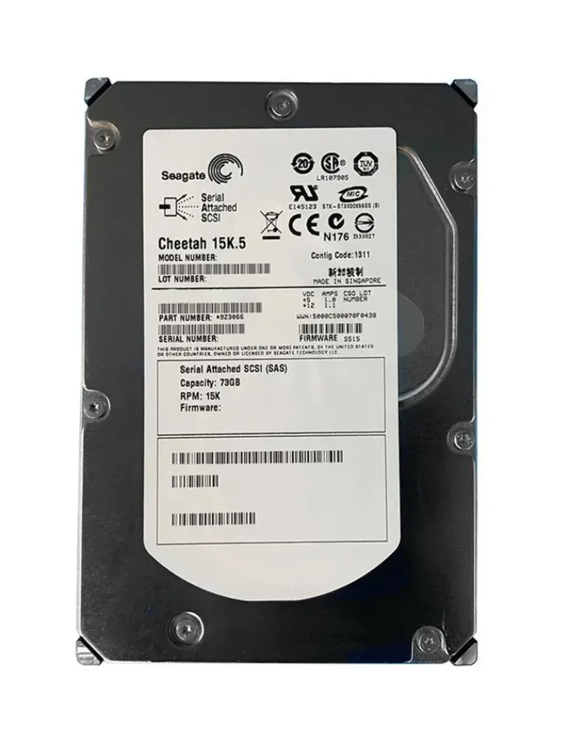 ST373355SS - Seagate Cheetah T10 73.4GB 15000RPM SAS 3.0Gb/s 16MB Cache 3.5-inch Hard Drive