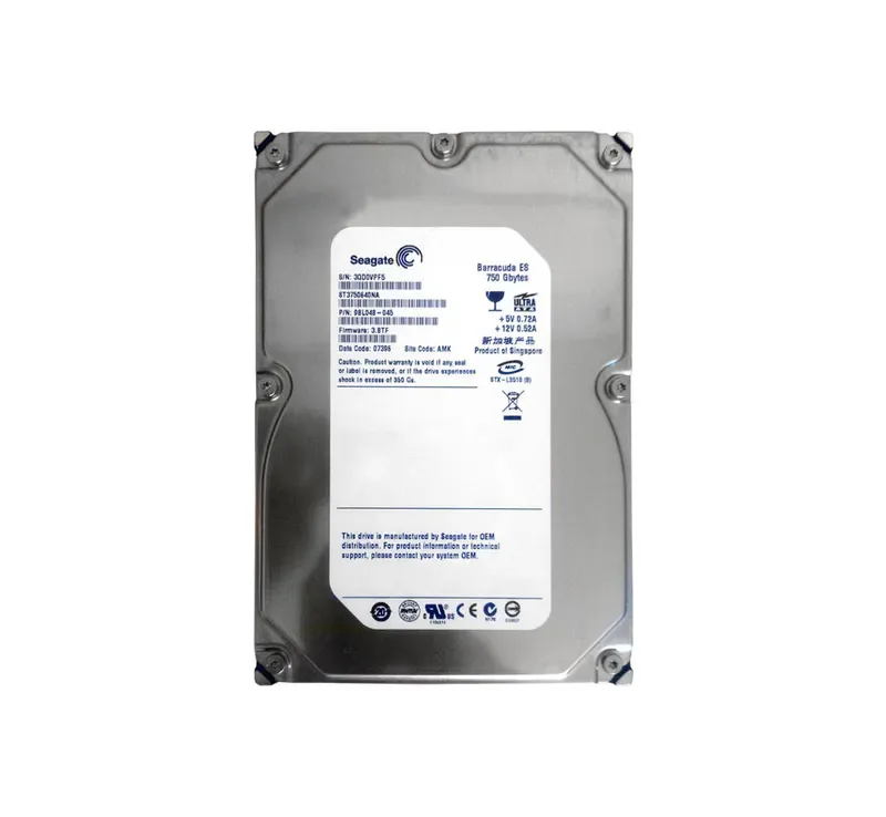 ST3750640NA - Seagate BarraCuda ES 750GB 7200RPM ATA-IDE 16MB Cache 3.5-inch Hard Drive