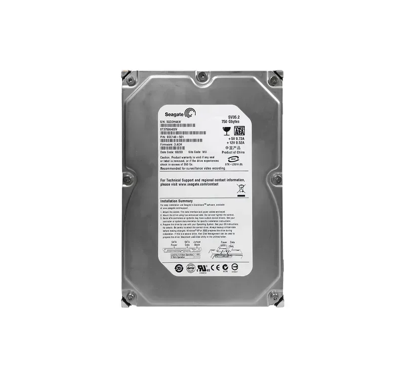 ST3750640SV - Seagate 750GB 7200RPM SATA 3Gb/s 16MB Cache 3.5-inch Hard Drive