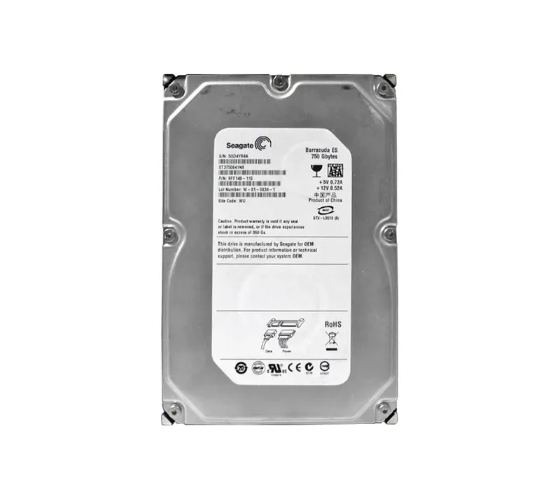 ST3750641NS - Seagate BarraCuda ES+ 750GB 7200RPM SATA 3Gb/s 16MB Cache 3.5-inch Hard Drive