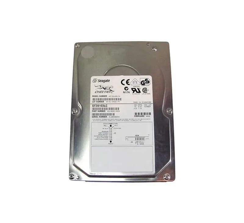 ST39103LC - Seagate Cheetah 18LP 9.1GB 10000RPM Wide Ultra2 SCSI 80-Pin 1MB Cache 3.5-inch Hard Drive