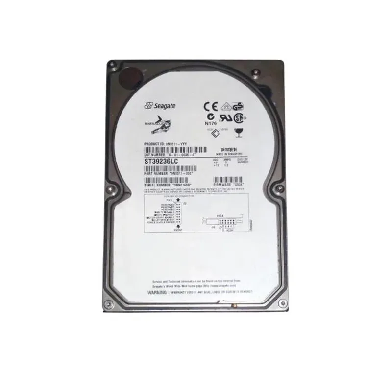 ST39236LC - Seagate BarraCuda 9.2GB 7200RPM Ultra-160-80-Pin SCSI 2MB Cache 3.5-inch Hard Drive