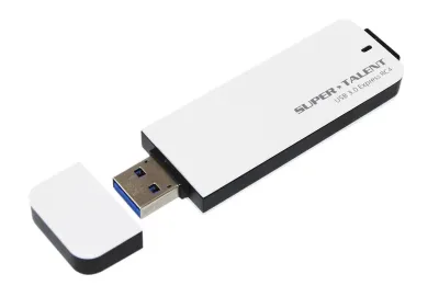 ST3U64GR4 Super Talent 64GB Express RC4 USB 3.0 Flash Drive (MLC)