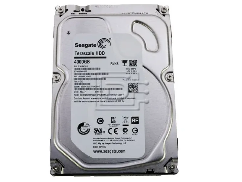 ST4000NC000 - Seagate 4TB 5900RPM SATA 6Gb/s 3.5-inch 64MB Cache 3.5-inch Hard Drive