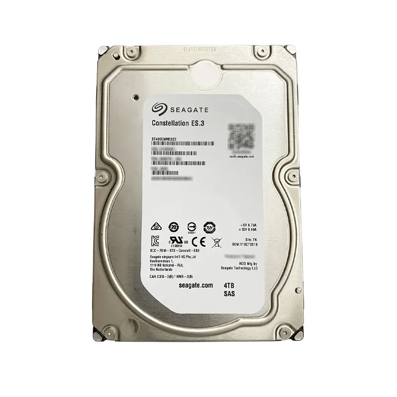 Seagate ST4000NM00023 4TB 7200RPM SAS 6Gb/s 3.5-Inch Hard Drive. In Stock