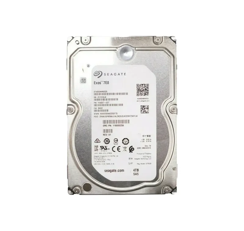 ST4000NM0025 - Seagate Capacity 4TB SAS 12Gb/s 512n 128MB Cache 3.5-inch Hard Drive