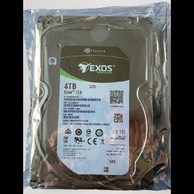 ST4000NM0134 - Seagate Enterprise 4TB 7200RPM SAS 12Gb/s 128MB Cache (PowerBalance) 3.5-inch Hard Drive