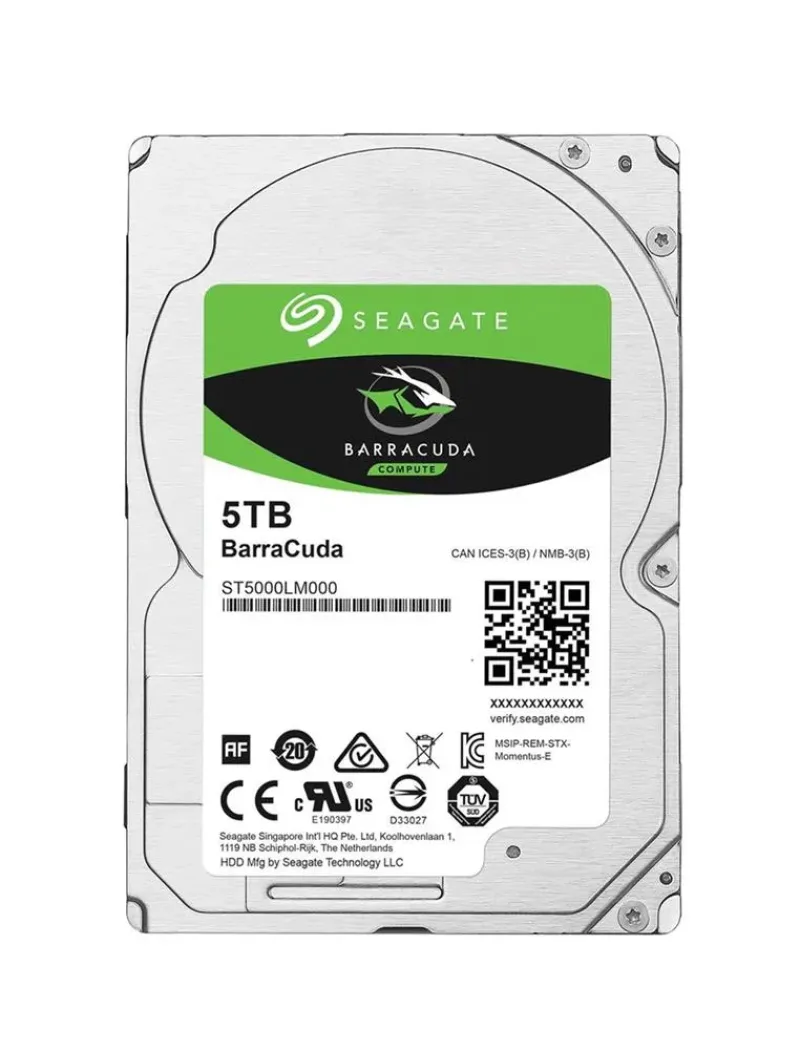 ST5000LM000 - Seagate 5TB 5400RPM SATA 6Gb/s 128MB Cache 2.5-inch Hard Drive