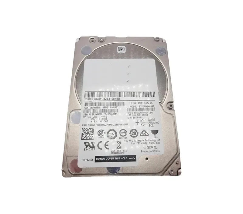 ST600MM0098 - Seagate 600GB 10000RPM SAS 12Gb/s Multi-Level-Cell Enterprise SED 2.5-inch Hard Drive