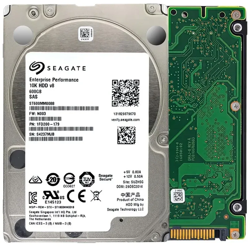 ST600MM0118 - Seagate Performance 10K.8 600GB 10000RPM SAS 12Gb/s 128MB Cache 2.5-inch Enterprise Hybrid Hard Drive