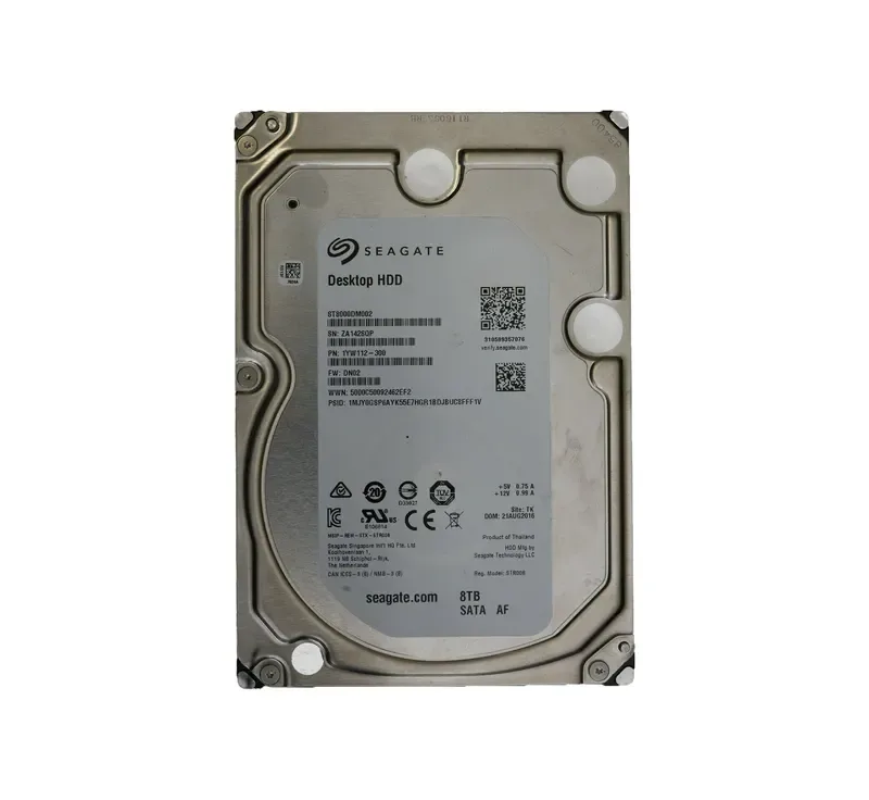 ST8000DM002 - Seagate DESktop 8TB 7200RPM SATA 6Gb/s 128MB Cache 3.5-inch Hard Drive