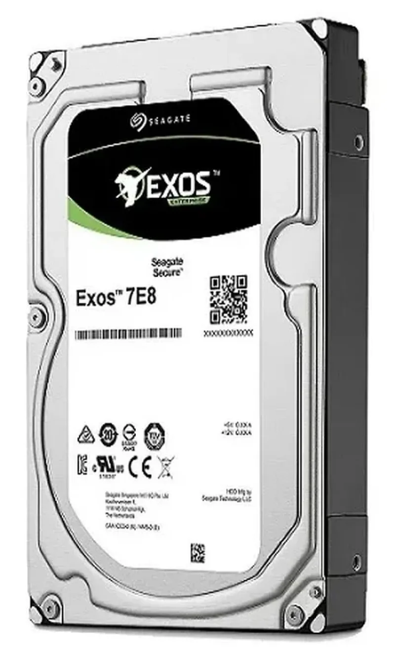Seagate ST8000NM014A Exos 7E8 8TB 7200RPM 12Gb/s SAS 256MB Cache 512e 3.5-Inch Hard Drive (OEM)