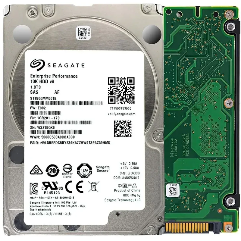 ST900MM0008 - Seagate Performance 10K.8 900B SAS 12Gb/s 128MB Cache 2.5-inch Enterprise Hard Drive