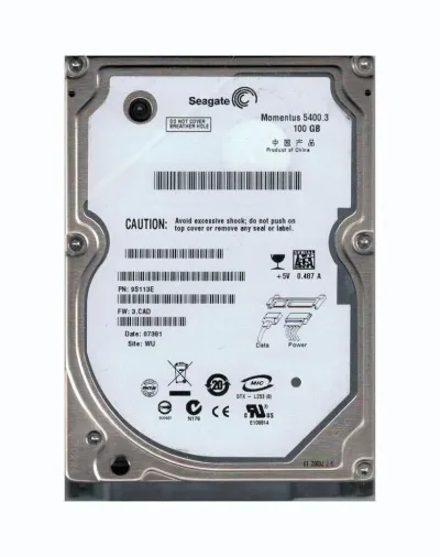 ST9100822A - Seagate Momentus 100GB 4200RPM IDE/ATA-100 2.5-inch 8MB Cache Hard Drive