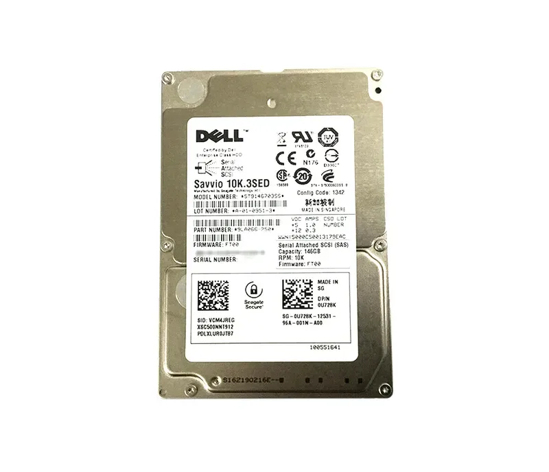 ST9146703SS - Seagate 146GB 10000RPM SAS 6Gb/s 2.5-inch Hard Drive